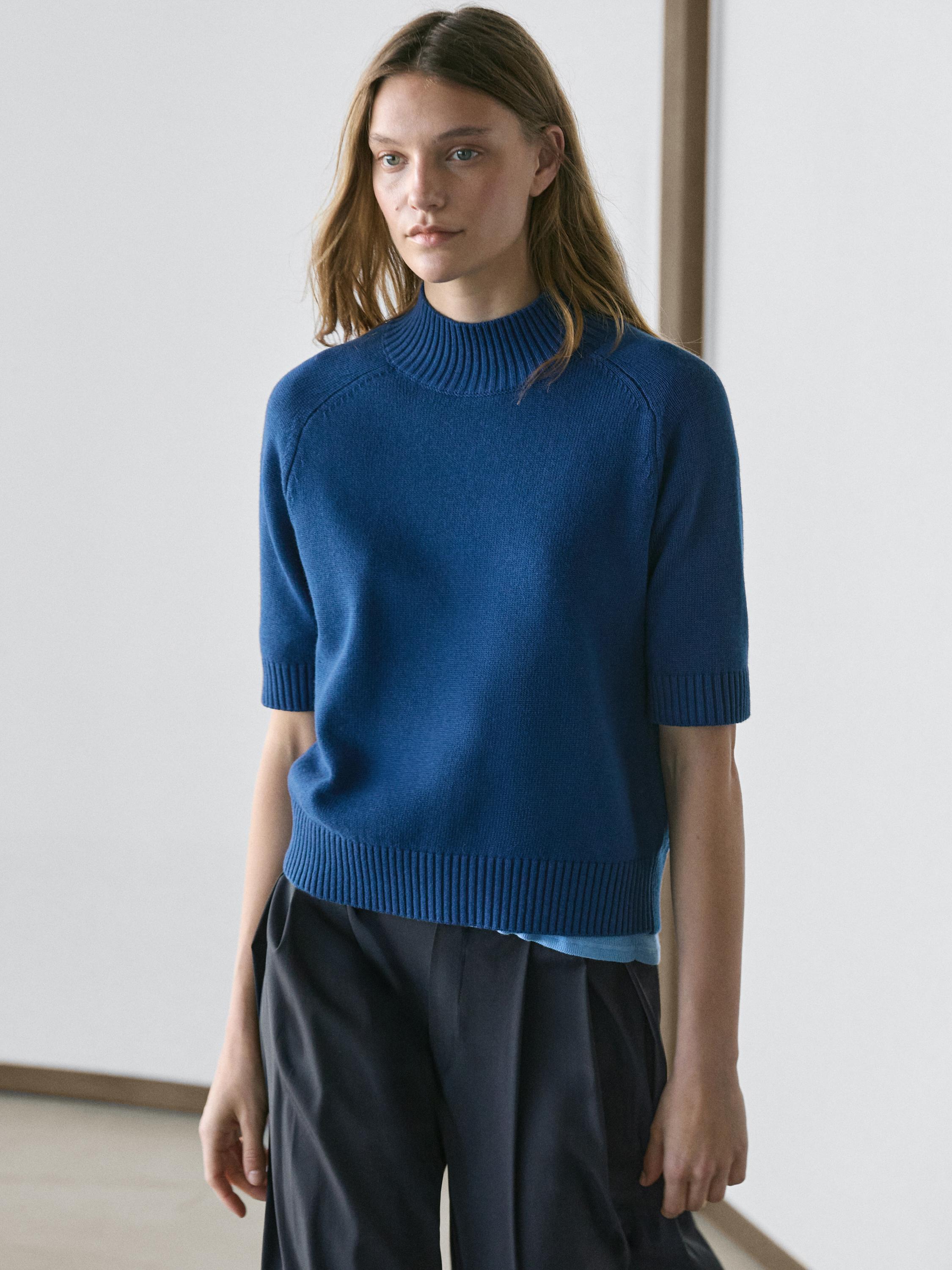 Pull en coton mélang